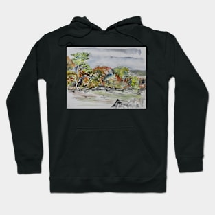 Abstract Landscape Hoodie